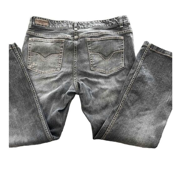 Harley Davidson Boot Cut Jeans in Black Size 12 Long - Picture 2 of 14